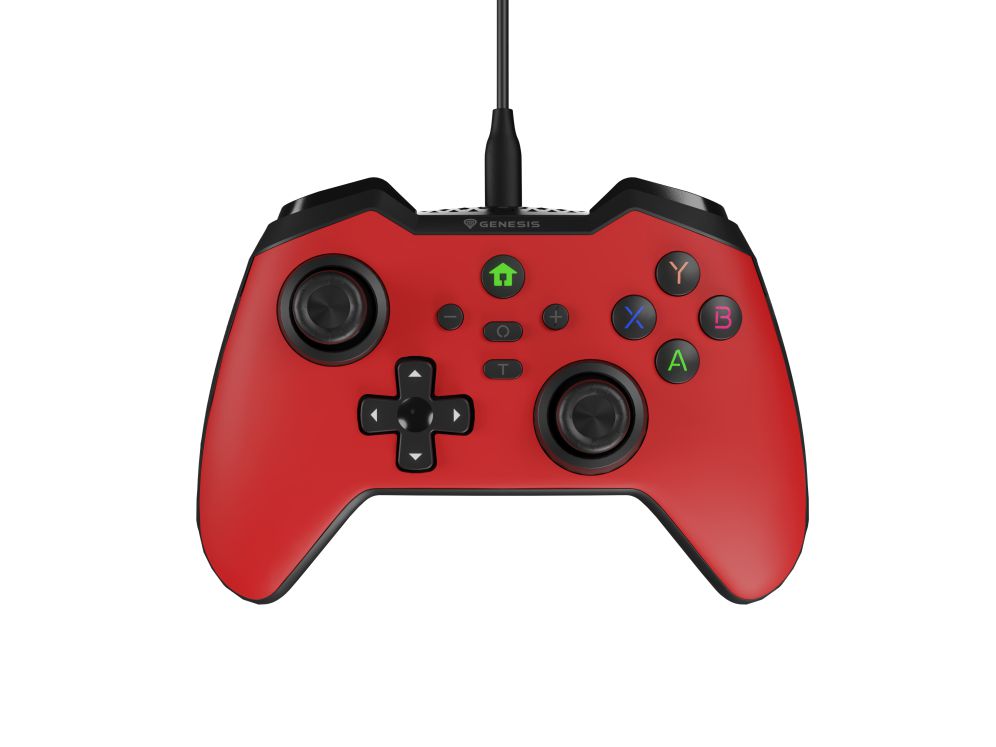 Gamepad Genesis Mangan 300 Usb For Pcswitchmobile Rojo