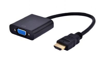 Gembird A Hdmi Vga 03 Vga Hdmi Negro Adaptador De Cable