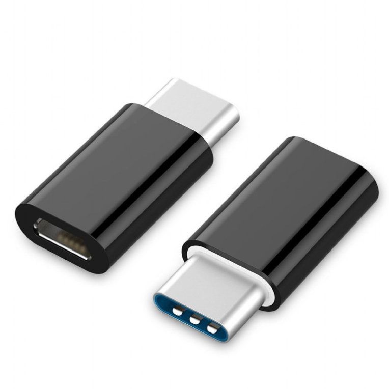 Gembird A USB2 CMmF 01 USB Type C Micro USB Negro adaptador de cable