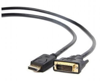 Gembird CC DPM DVIM 6 1 8m DisplayPort DVI Negro adaptador de cable de video