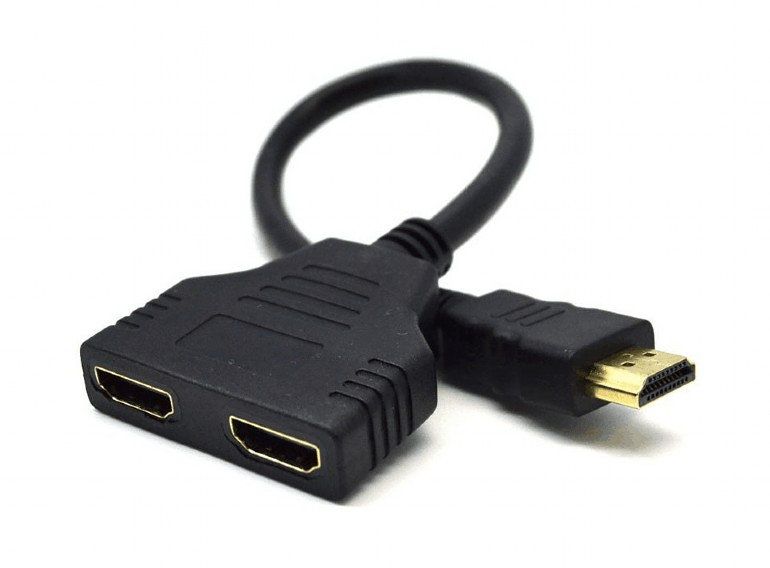 Gembird DSP 2PH4 04 HDMI 2 x HDMI Negro cable HDMI