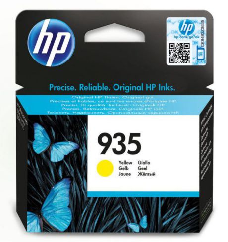 Hp Cartucho De Tinta Original 935 Amarillo