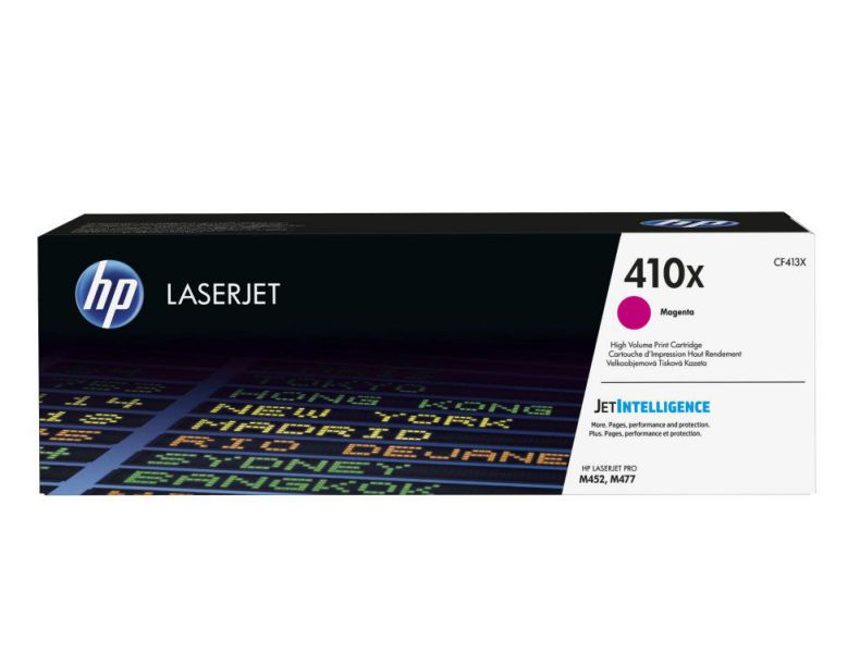 Hp Cartucho De Toner Original Laserjet 410x Magenta De Alta Capacidad