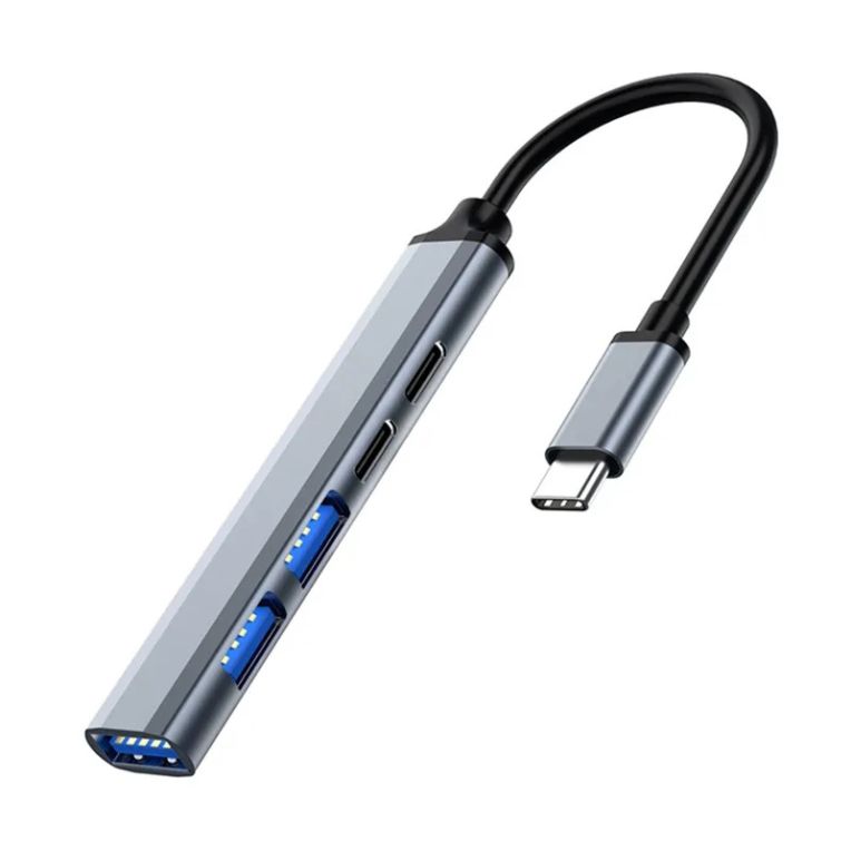 HUB EWENT USB 3 2 GEN TIPO C GRIS