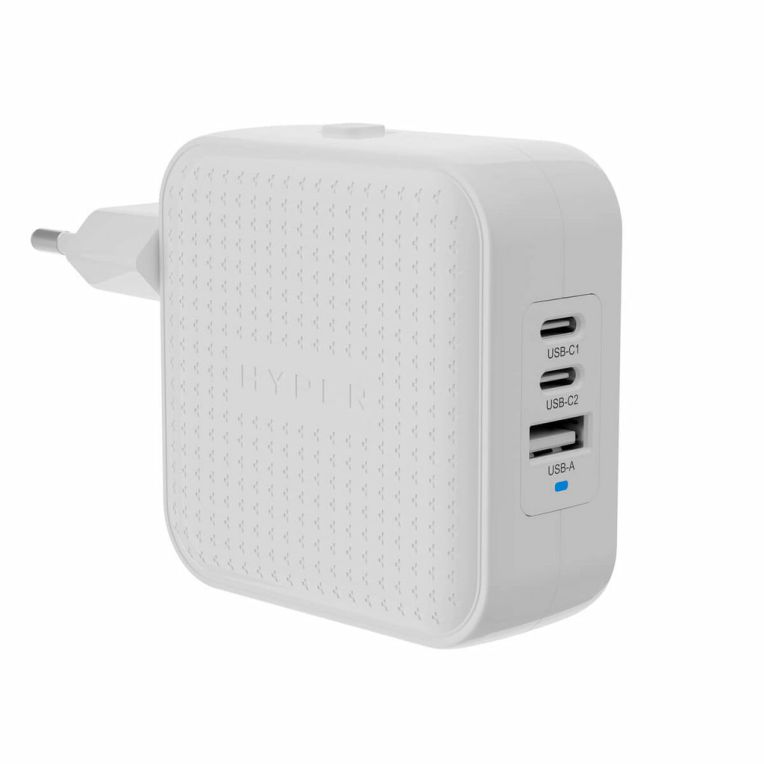HYPER 70W USB C GAN TRAVEL CHARGER 3C 1A  WHITE