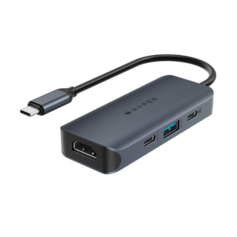 HYPER DRIVE ECOSMART GEN2 UNIVERSAL USB C 4 IN 1 HUB W 100 W PD POWER