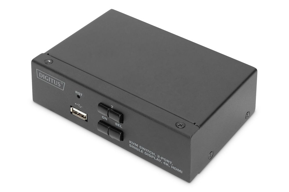 KVM DIGITUS DS 12870 2 PUERTOS HDMI USB AUDIO HUB 20