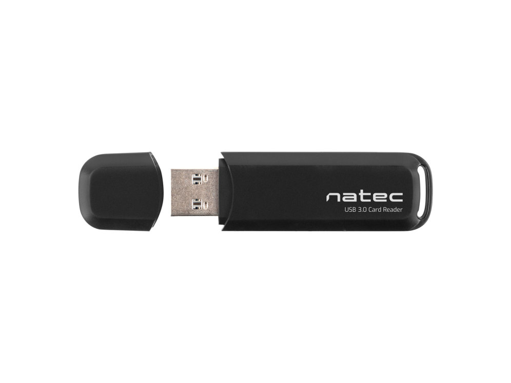 LECTOR DE TARJETAS NATEC USB 3 0 SCARAB 2 SDMICRO SD NEGRO