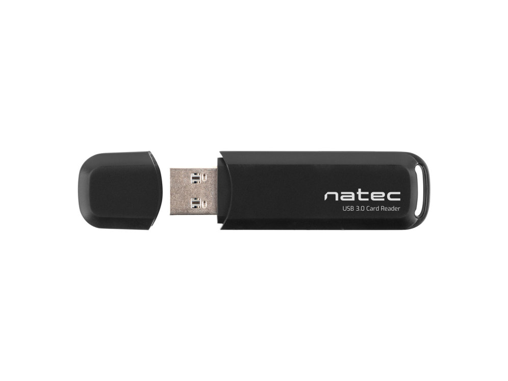 Lector De Tarjetas Natec Usb 3 0 Scarab 2 Sdmicro Sd Negro