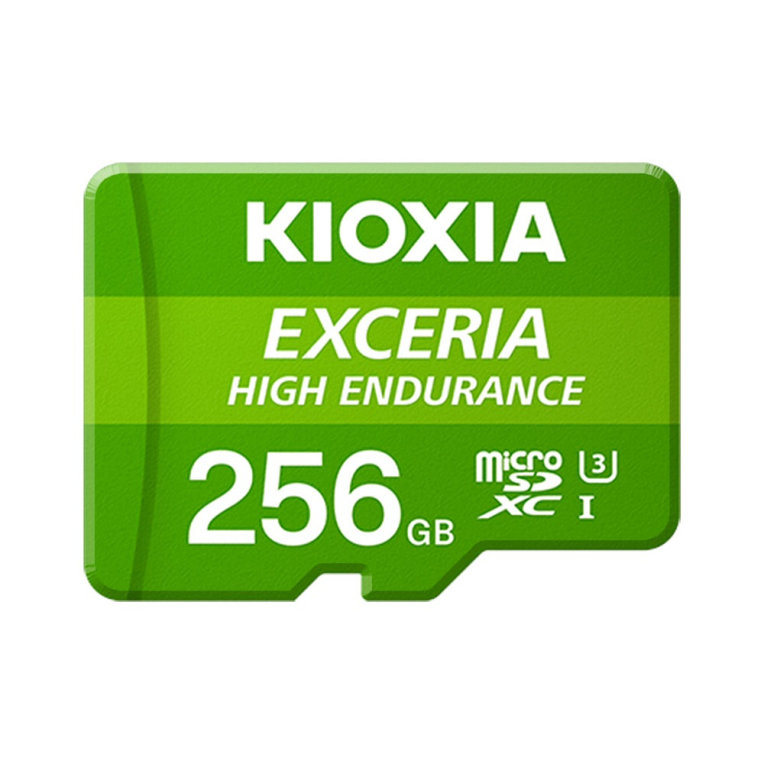 Micro Sd Kioxia 256gb Exceria High Endurance Uhs I C10 R98 Con Adaptador