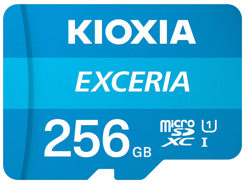 Micro Sd Kioxia 256gb Exceria Uhs I C10 R100 Con Adaptador