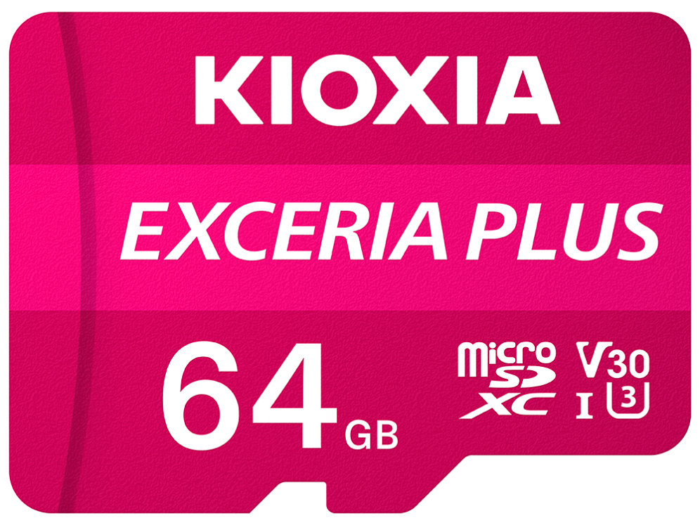 Micro Sd Kioxia 64gb Exceria Plus Uhs I C10 R98 Con Adaptador