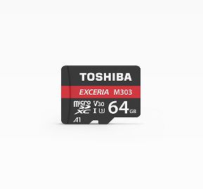Toshiba 64gb M303 Exceria Uhs I C3 R98 Con Adapt