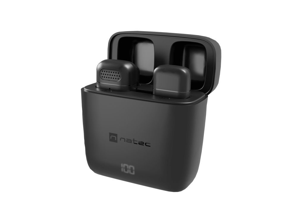 MICROFONO PARA SMARTPHONE NATEC HOPPER LAVALIER WIRELESS USB C