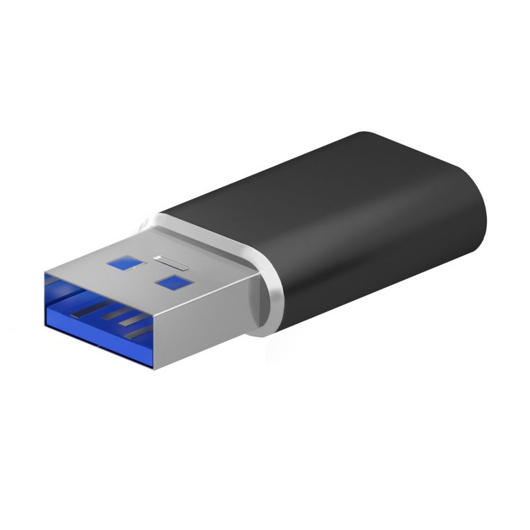 Mini Adaptador Aisens Usb 3 2 Gen2 Usb 2 0 3a Usb Ch Am Negro