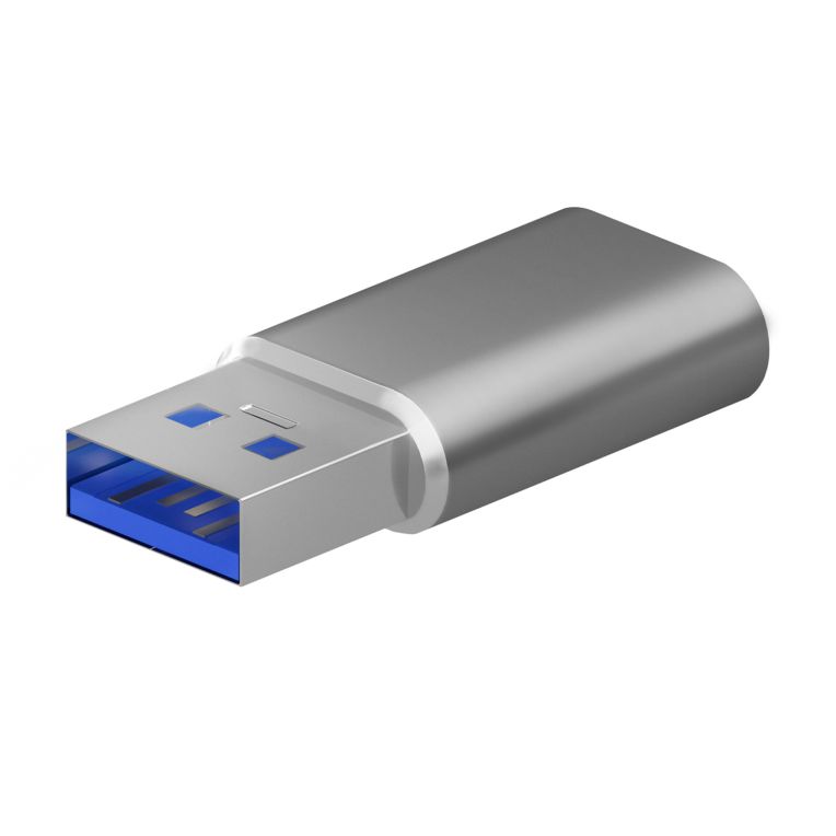 Mini Adaptador Aisens Usb 32 Gen2 Usb 203a Tipo Usb C H A M Gris