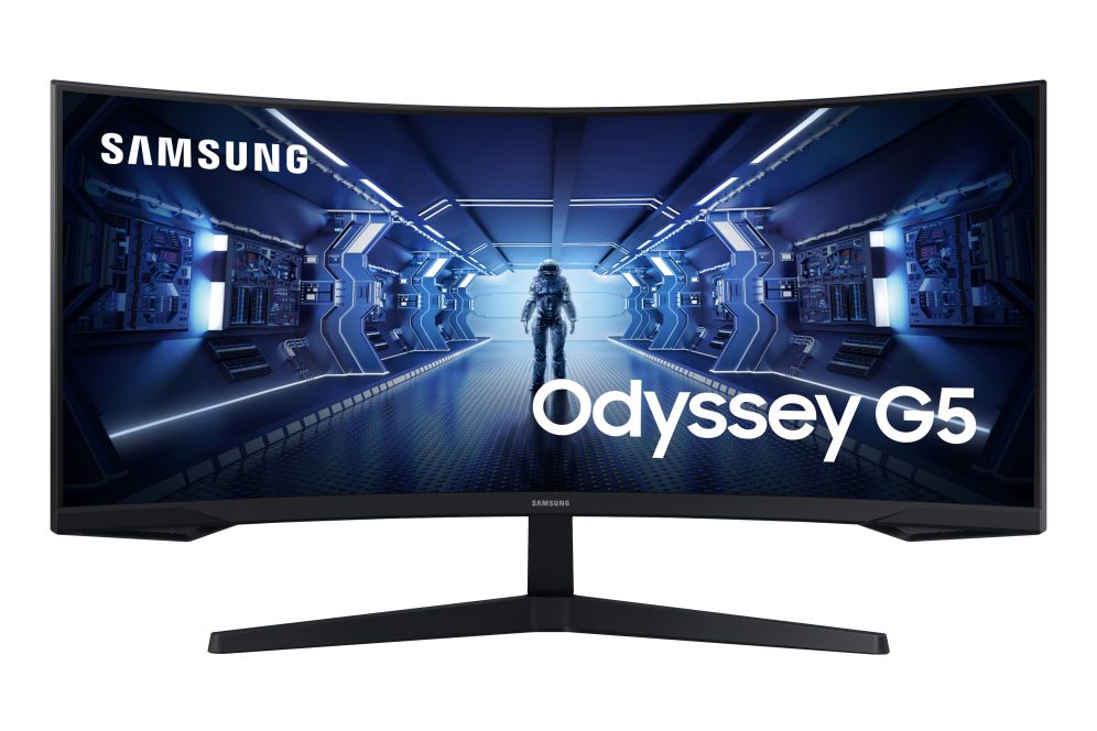 Samsung 34 Gaming Odyssey G5 G55t Ultra Wqhp Curvo