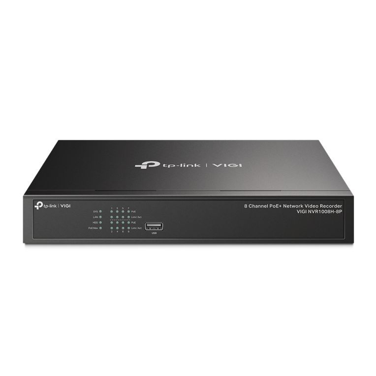 Nvr Vigi Tp Link Vigi Nvr1008h 8p 08ch Poe Bay 1hdd H265