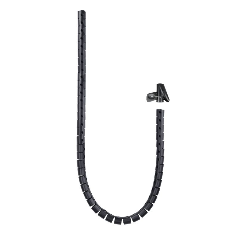 Organizador De Cables Flexible 25mm 3m Negro Nanocable