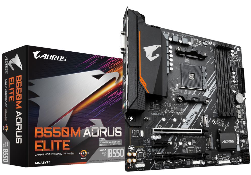 GIGABYTE B550M AORUS ELITE