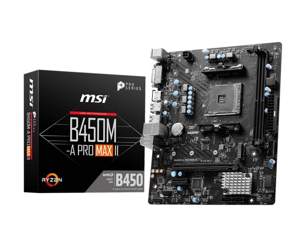 MSI B450M A PRO MAX II