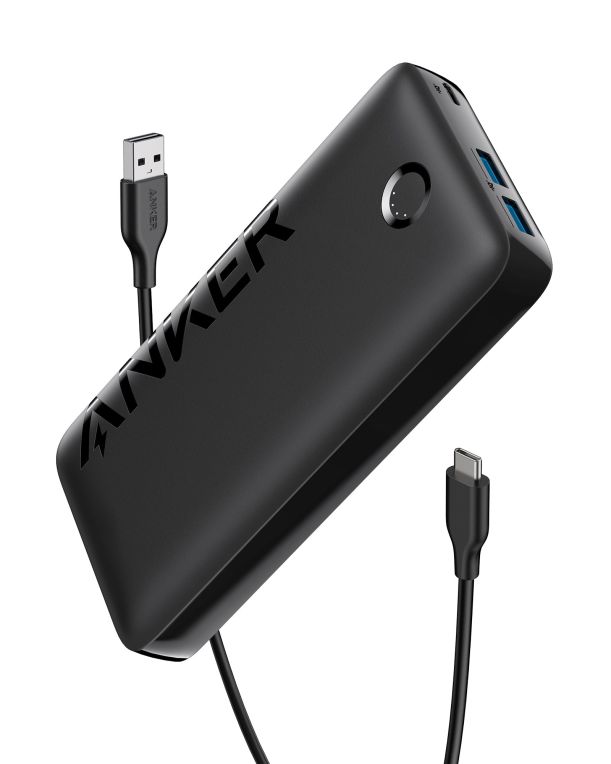 Powerbank Anker 335 20k 22 5w Usb C Cable Negro