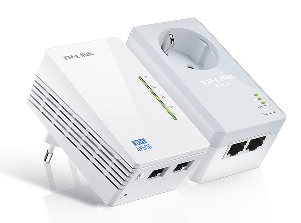 Powerline Wifi Tp Link Av600 Kit 2 Uds