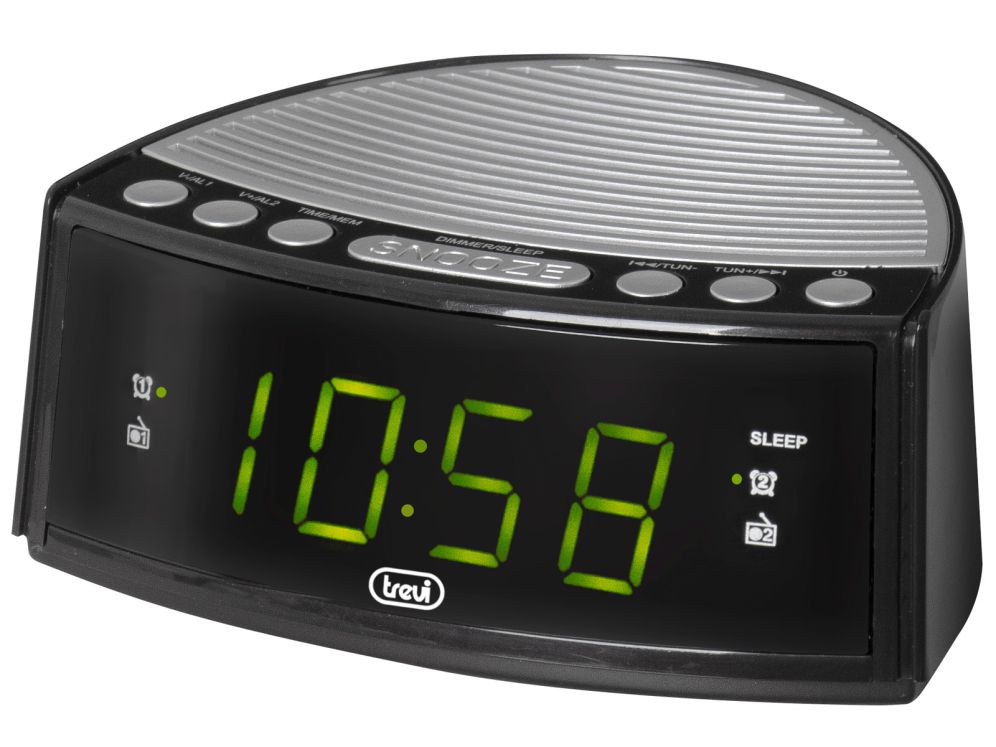 Radio Despertador Fm Pll Trevi Rc 846 D