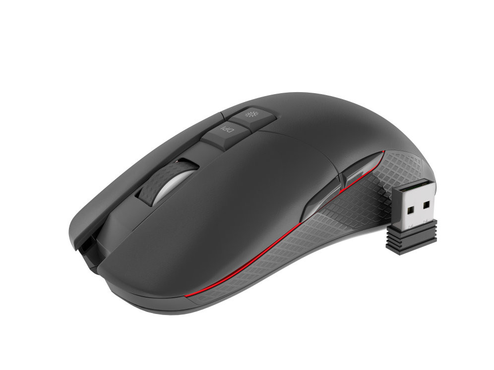 Raton Gaming Genesis Zircon 330 Inalambrico 3600 Dpi