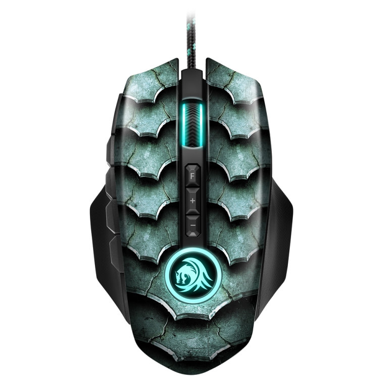 Raton Sharkoon Drakonia Ii Verde Usb