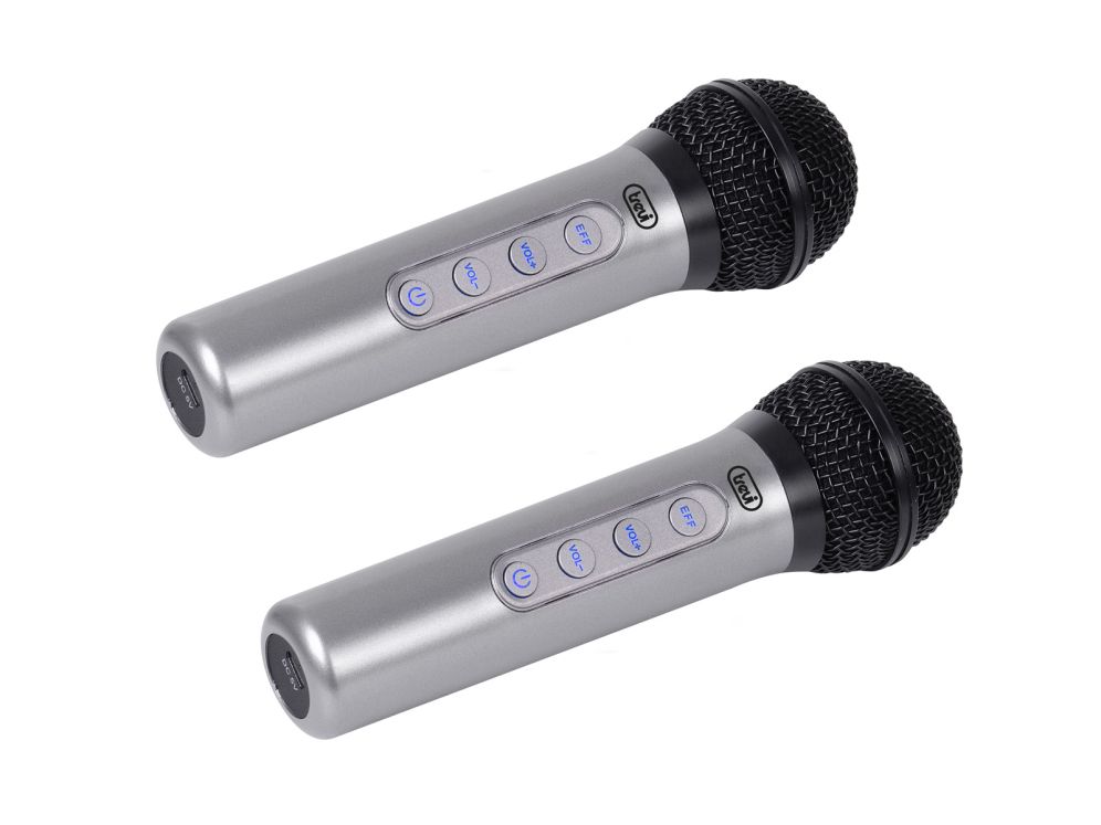 Set De Microfonos Inalambricos Trevi Em 415 R 24ghz