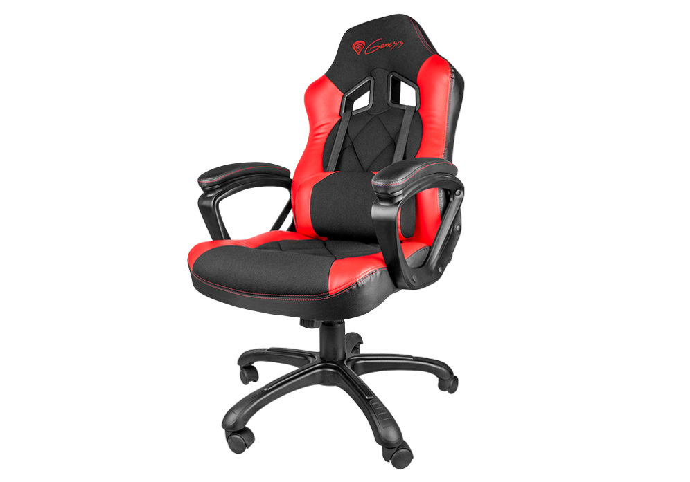 Silla Gaming Genesis Nitro 330 Negra Roja Sx33