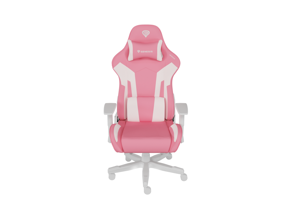 Silla Gaming Genesis Nitro 710 Rosa Blanco