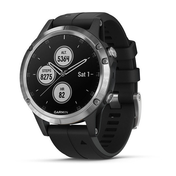 Smartwatch Garmin Fenix 5 Plus Negroplata