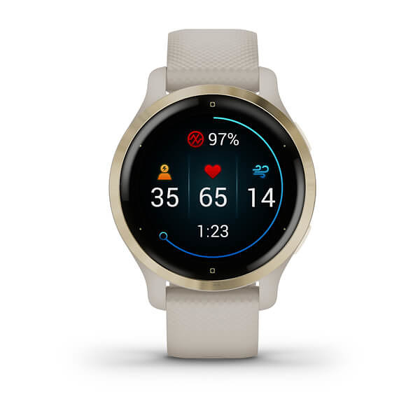 Smartwatch Garmin Venu 2s Beige Light Gold