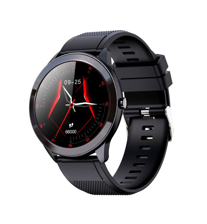 SMARTWATCH LEOTEC 1 28 MULTISPORT WAVE NEGRO PANTALLA REDONDA