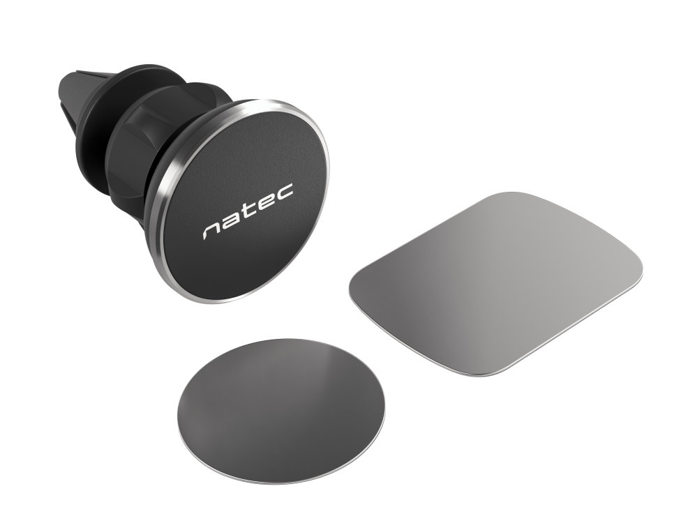 Soporte Coche Natec Fiera Magnetico Ajustable Para Smartphones