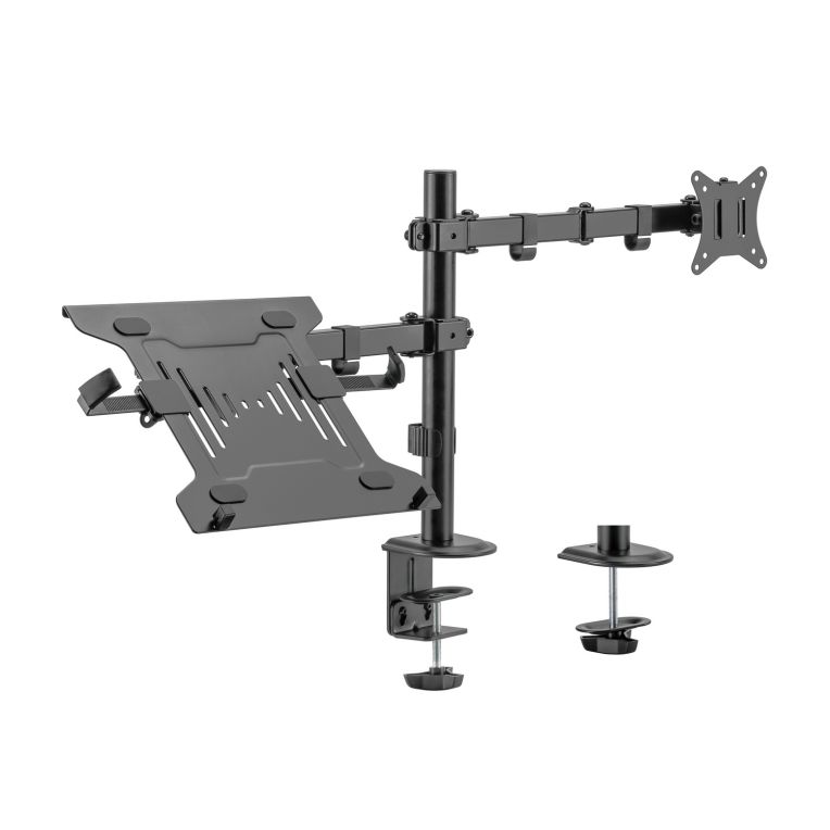 Soporte Mesa Aisens Giratorio E Inclinable Portatil Y Monitor 9kg De 17 32