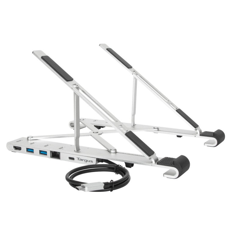 Soporte Para Portatil Targus Portable Stand And Dock 15 6 Plata