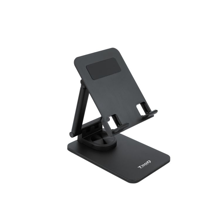 SOPORTE TOOQ PLEGABLE PARA TABLET HASTA 12 9 NEGRO