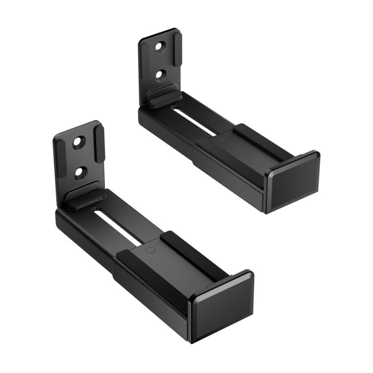 Soporte Universal De Pared Aisens Para Barra De Sonido Negro