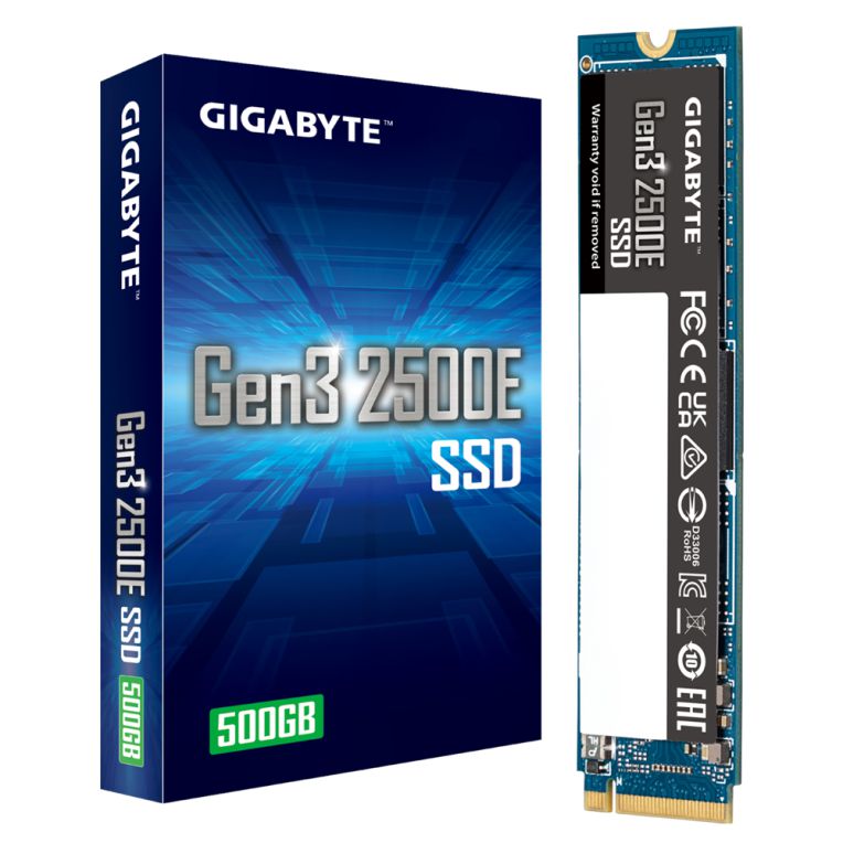 SSD GIGABYTE 500GB G325E NVME 13 M2 PCIE 30X4