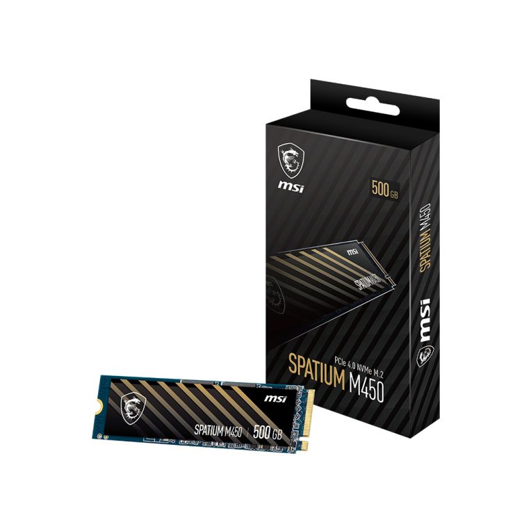 Ssd Msi Spatium 500gb M450 M2 Pcie4