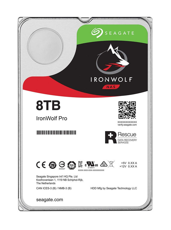 Seagate Ironwolf Pro 8tb Sata 256mb