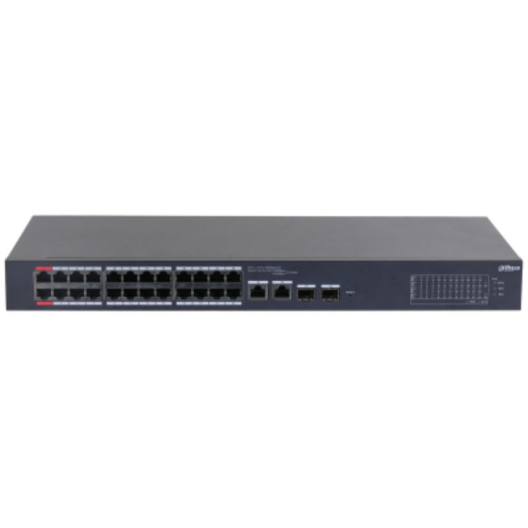 Switch Cloud Dahua Dh Cs4226 24et 375 Switch With 24 Port Poe 375w