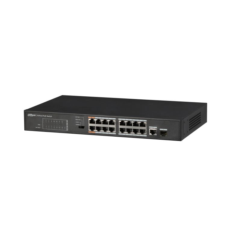 Switch Dahua Dh Pfs3117 16et 135 Poe