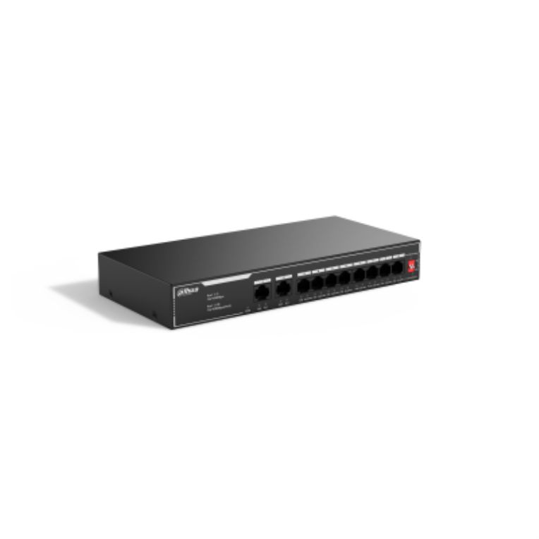 Switch It Dahua Dh Sf1010lp 10 Port Unmanaged Desktop Switch With 8 Port Poe