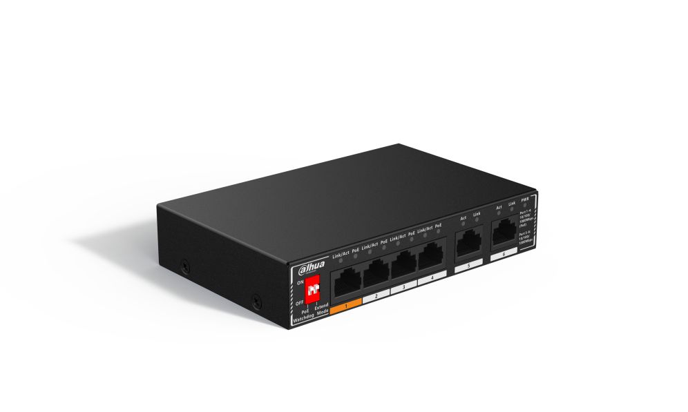 Switch It Dahua Dh Sg1006p 6 Port Unmanaged Desktop Gigabit Switch 4 Port Poe