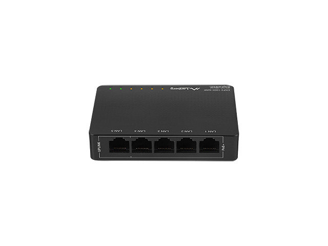 Switch Lanberg 5 Ptos Gbit Poe 4 Port Poe 30wport Max 60w