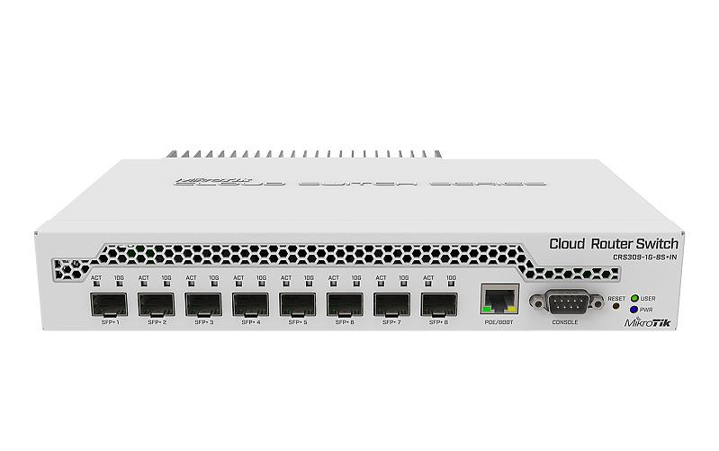 SWITCH MIKROTIK CRS309 1G 8S IN